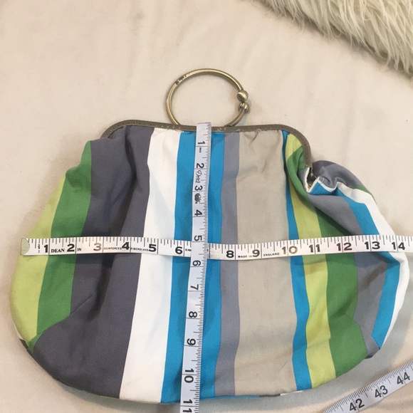 🔥HP🔥Retro 50's vintage inspired bag, colorful stripe - Picture 3 of 5